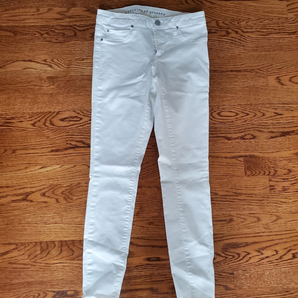White jeans